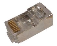 Джек компьютерный RJ45 (8P8C) кат.5E с экраном (уп.100шт) Rexant 05-1023 Джек компьютерный RJ45 (8P8C) кат.5E с экраном (уп.100шт) Rexant 05-1023
