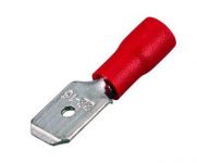 Клемма плоская изол. (штекер) (VM 1.25-250) REXANT 08-0313 Клемма плоская изол. (штекер) (VM 1.25-250) REXANT 08-0313