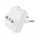 Переходник электрический "Козья ножка" 220В 10А REXANT 11-1065 Переходник электрический "Козья ножка" 220В 10А REXANT 11-1065