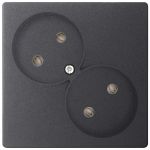 Розетка 2-м СП Simon 24 16А IP20 2х2P без защ. шторок механизм графит Simon 2450457-038 Розетка 2-м СП Simon 24 16А IP20 2х2P без защ. шторок механизм графит Simon 2450457-038