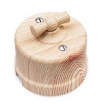 Выключатель поворотный 2-кл. ОП Лизетта 10А IP20 ретро 4 полож. ABS-пластик карельская сосна Bironi B1-202-13 Выключатель поворотный 2-кл. ОП Лизетта 10А IP20 ретро 4 полож. ABS-пластик карельская сосна Bironi B1-202-13