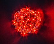 Гирлянда светодиодная "Красные звездочки" 14 051 NGF-DM003-20R-2AA NAVIGATOR 14051