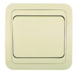 Переключатель проходной 1-кл. СП Mimoza 10А IP20 крем./крем. Makel 25005 Переключатель проходной 1-кл. СП Mimoza 10А IP20 крем./крем. Makel 25005