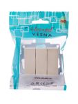 Выключатель 3-кл. СП Vesna механизм крем. LEZARD 742-0388-109 Выключатель 3-кл. СП Vesna механизм крем. LEZARD 742-0388-109
