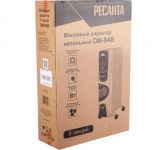Радиатор масляный 2400Вт ОМ-9АВ Ресанта 67/3/22 Радиатор масляный 2400Вт ОМ-9АВ Ресанта 67/3/22