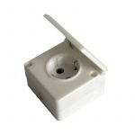 Розетка 1-м ОП 16А IP44 с заземл. бел. БЕЛТИЗ РА 16-005 Розетка 1-м ОП 16А IP44 с заземл. бел. БЕЛТИЗ РА 16-005