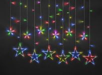 Гирлянда светодиодная "Бахрома" "Звезды" 93 678 NGF-D025-01 2.5х1м 138LED RGBY IP20 TR NAVIGATOR 93678