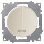 Выключатель 2-кл. СП Florence 10А IP20 с подсветкой механизм беж. (1E31801301) OneKeyElectro 2172802 Выключатель 2-кл. СП Florence 10А IP20 с подсветкой механизм беж. (1E31801301) OneKeyElectro 2172802