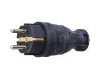 Вилка прямая 16А с заземл. каучук TOKOV ELECTRIC TKE-C05-KV-Z Вилка прямая 16А с заземл. каучук TOKOV ELECTRIC TKE-C05-KV-Z