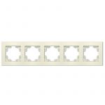 Рамка 5-м Афина универс. сл. кость (ivory) Universal A1042-I Рамка 5-м Афина универс. сл. кость (ivory) Universal A1042-I