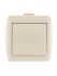 Выключатель 1-кл. ОП Nata 10А IP20 крем. LEZARD 710-0300-100