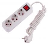 Удлинитель 3х3м с заземл. 16А IP20 Lila с выкл. LEZARD 720-0303-302 Удлинитель 3х3м с заземл. 16А IP20 Lila с выкл. LEZARD 720-0303-302