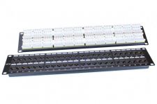 Патч-панель 19дюйм 2U кат.5E 48 портов RJ45 Dual IDC ROHS PP3-19-48-8P8C-C5E-110D черн. Hyperline 246100 Патч-панель 19дюйм 2U кат.5E 48 портов RJ45 Dual IDC ROHS PP3-19-48-8P8C-C5E-110D черн. Hyperline 246100