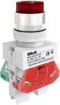 Выключатель кнопочный LED ABLFP ВК-22 d22мм 220В красн. DEKraft 25027DEK Выключатель кнопочный LED ABLFP ВК-22 d22мм 220В красн. DEKraft 25027DEK