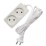 Удлинитель 2х5м без заземл. 6А IP20 1.3кВт ШВВП Союз 481S-0205 Удлинитель 2х5м без заземл. 6А IP20 1.3кВт ШВВП Союз 481S-0205