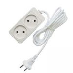 Удлинитель 2х7м без заземл. 10А IP20 2.2кВт ПВС Союз 481S-1207 Удлинитель 2х7м без заземл. 10А IP20 2.2кВт ПВС Союз 481S-1207