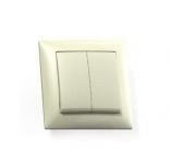 Выключатель 2-кл. СП Селена 10А IP20 С510-379 сл. кость Кунцево 8143 Выключатель 2-кл. СП Селена 10А IP20 С510-379 сл. кость Кунцево 8143