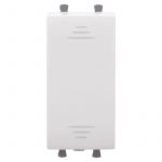 Выключатель модульный 1-кл. 1мод. Avanti "Белое облако" 16А IP20 бел. DKC 4400101 Выключатель модульный 1-кл. 1мод. Avanti "Белое облако" 16А IP20 бел. DKC 4400101