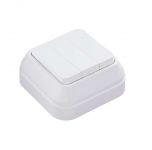 Выключатель 3-кл. ОП IP20 1вх. 3вых. бел. Makel 451A5 Выключатель 3-кл. ОП IP20 1вх. 3вых. бел. Makel 451A5