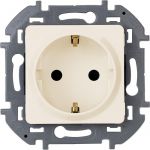 Розетка 1-м СП Inspiria 16А IP20 250В 2P+E немецк. стандарт механизм сл. кость Leg 673721 Розетка 1-м СП Inspiria 16А IP20 250В 2P+E немецк. стандарт механизм сл. кость Leg 673721