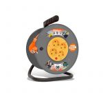 Удлинитель на катушке 4х30м с заземл. 6А IP44 ВЕМ-250 ПВС 3х0.75 термозащита защ. шторки UNIVersal 1680 Удлинитель на катушке 4х30м с заземл. 6А IP44 ВЕМ-250 ПВС 3х0.75 термозащита защ. шторки UNIVersal 1680