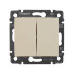 Выключатель 2-кл. СП Valena 10А IP31 250В механизм сл. кость Leg 774305 Выключатель 2-кл. СП Valena 10А IP31 250В механизм сл. кость Leg 774305