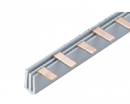 Соединительная шина двухполюсная штыревая (PIN) до 63А 6х1,8мм (10 кв. мм) длина 1метр