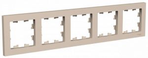Рамка 5-пост. AtlasDesign универс. песочн. SE ATN001205 Рамка 5-пост. AtlasDesign универс. песочн. SE ATN001205