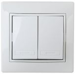 Выключатель 2-кл. СП Plano 10А IP20 1-104-01 250В бел. Intro Б0053758 Выключатель 2-кл. СП Plano 10А IP20 1-104-01 250В бел. Intro Б0053758
