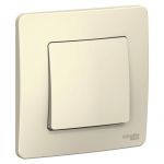 Выключатель 1-кл. СП Blanca 10А IP20 (сх. 1) 250В молочн. SE BLNVS010102 Выключатель 1-кл. СП Blanca 10А IP20 (сх. 1) 250В молочн. SE BLNVS010102