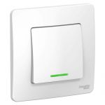 Выключатель 1-кл. СП Blanca 10А IP20 (сх. 1) 250В с подсветкой бел. SE BLNVS010111 Выключатель 1-кл. СП Blanca 10А IP20 (сх. 1) 250В с подсветкой бел. SE BLNVS010111