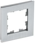 Рамка 1-м BRITE РУ-1-1-БрА металл алюм. IEK BR-M12-M-K47 Рамка 1-м BRITE РУ-1-1-БрА металл алюм. IEK BR-M12-M-K47