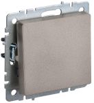 Выключатель проходной 1-кл. СП BRITE ВС10-1-6-БрШ 10А шампань IEK BR-V12-0-10-K37 Выключатель проходной 1-кл. СП BRITE ВС10-1-6-БрШ 10А шампань IEK BR-V12-0-10-K37