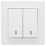 Переключатель проходной 2-кл. СП Минск 10А IP20 бел. Basic EKF ERV10-027-10 Переключатель проходной 2-кл. СП Минск 10А IP20 бел. Basic EKF ERV10-027-10