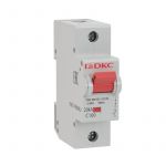 Выключатель автоматический модульный 1п C 100А 20кА YON MD125 DKC MD125-1C100