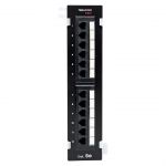 Патч-панель настенная кат.5E UTP неэкранир. 12 портов RJ45 Dual IDC TeraLINK PRO EKF TRP-WPP-5EUTP-12