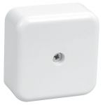 Коробка распаячная ОП 50х50х20 IP20 КМ41206-01 (4 клем. 3кв.мм) бел. IEK UKO10-050-050-020-K01 Коробка распаячная ОП 50х50х20 IP20 КМ41206-01 (4 клем. 3кв.мм) бел. IEK UKO10-050-050-020-K01
