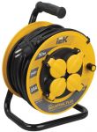 Удлинитель на катушке 4х30м с заземл. 16А IP44 Industrial plus УК30 3х1.5 термозащита IEK WKP15-16-04-30-44 Удлинитель на катушке 4х30м с заземл. 16А IP44 Industrial plus УК30 3х1.5 термозащита IEK WKP15-16-04-30-44