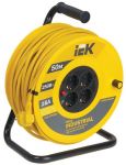 Удлинитель на катушке 4х50м с заземл. 16А IP20 Industrial УК50 3х1.5 термозащита IEK WKP15-16-04-50 Удлинитель на катушке 4х50м с заземл. 16А IP20 Industrial УК50 3х1.5 термозащита IEK WKP15-16-04-50