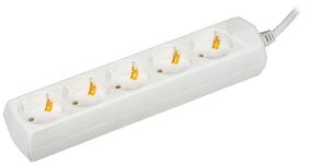 Удлинитель 5х3м с заземл. 10А IP20 У05 2P+PE 250В 3х1 GENERICA WYP10-10-05-03-Z-G Удлинитель 5х3м с заземл. 10А IP20 У05 2P+PE 250В 3х1 GENERICA WYP10-10-05-03-Z-G